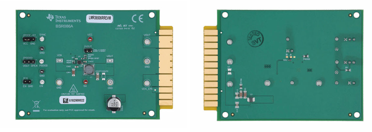 Texas Instruments LMR36506RREVM評価モジュール