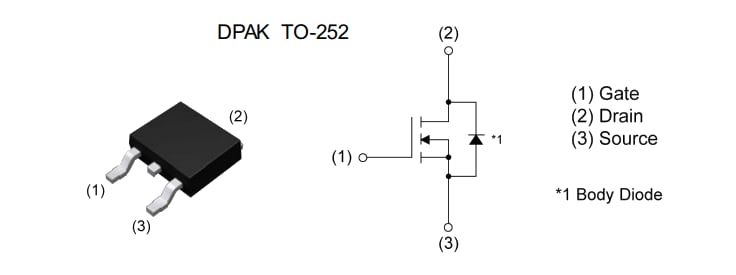 アプリケーション回路図 - ROHM Semiconductor RD3S100AAFRA N-Ch 190V 10AパワーMOSFET