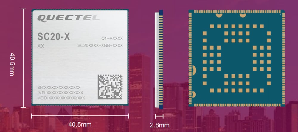 Chart - Quectel Smart IoT Modules