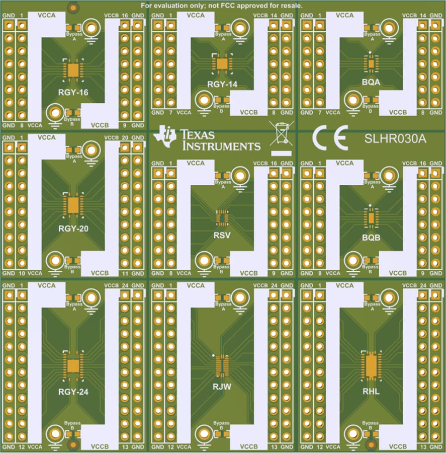 チャート - Texas Instruments 14-24-NL-LOGIC-EVMロジック評価モジュール（EVM）
