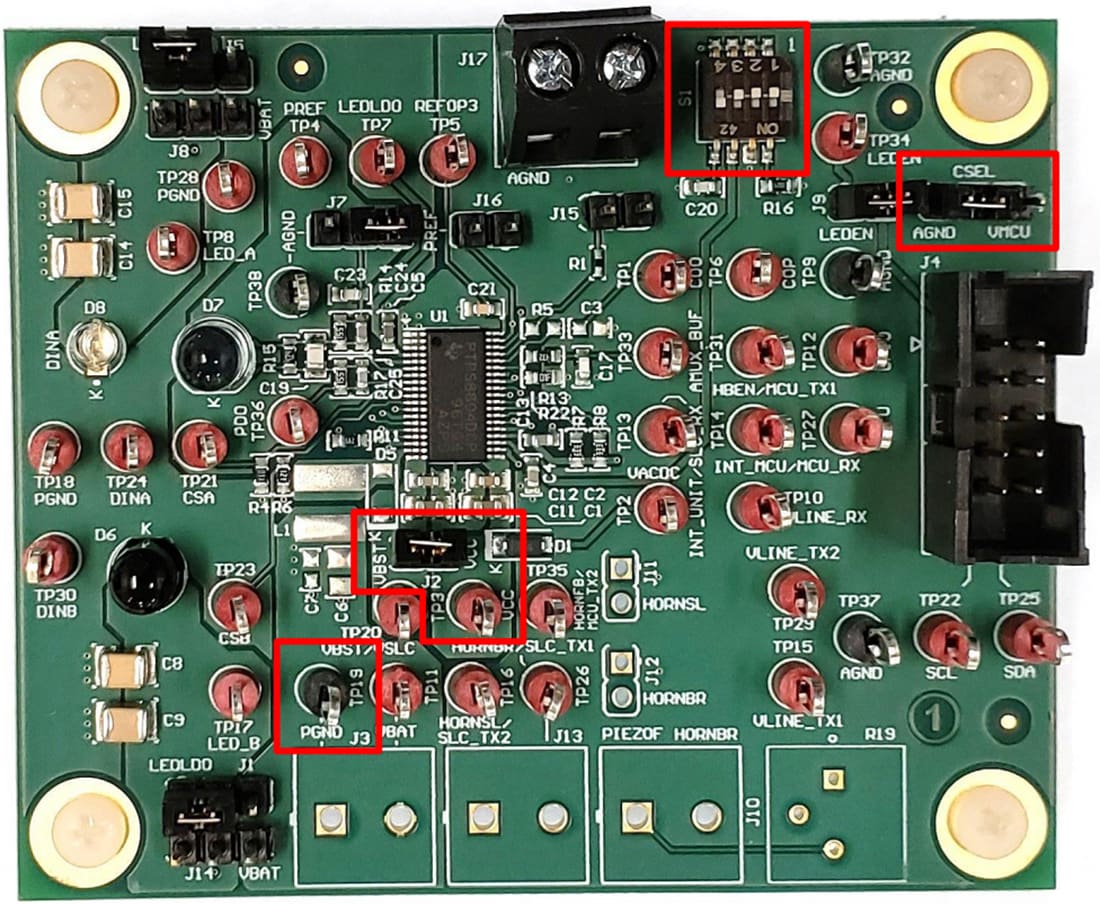 チャート - Texas Instruments TPS8804EVM AFE評価モジュール（EVM）