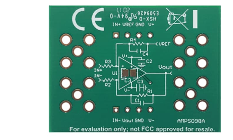 Texas Instruments TLV9061DPWEVM評価モジュール
