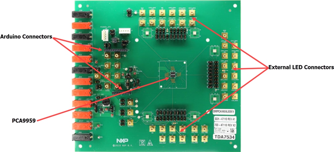 NXP Semiconductors OMPCA9959LEDEV評価ボード