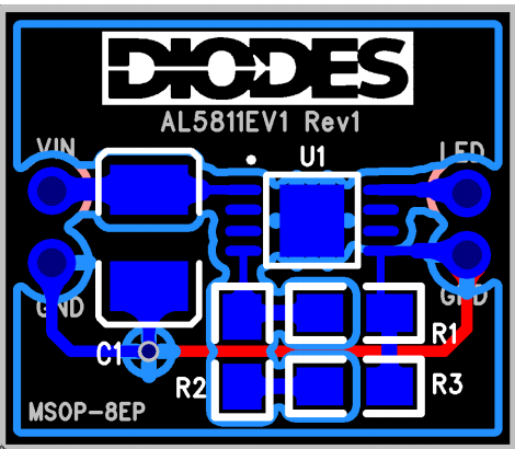 Diodes Incorporated AL5811EV1評価ボード