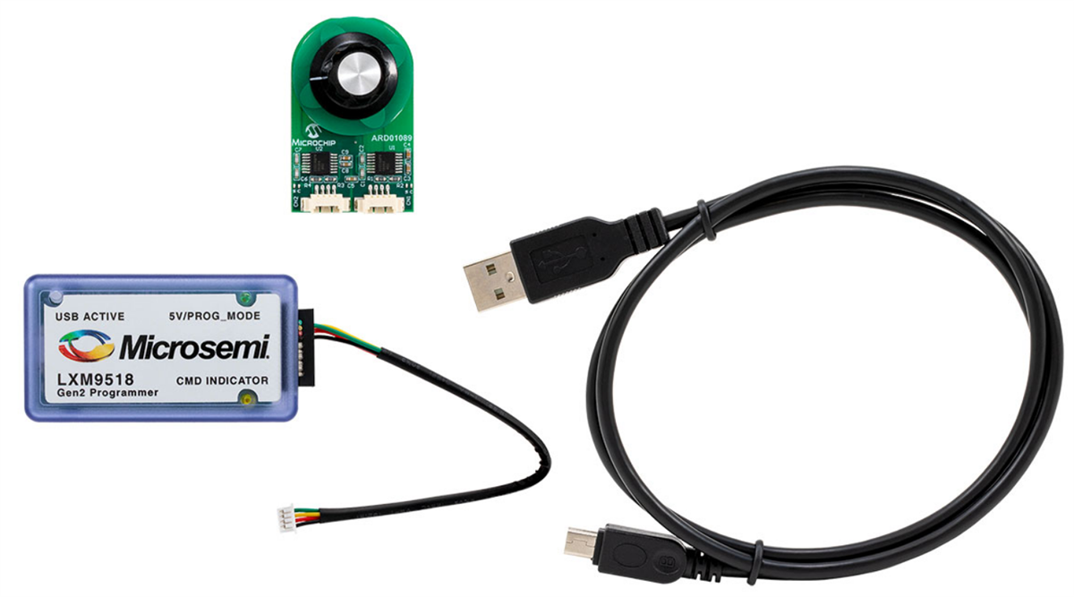 Microchip Technology LXE/LXK330x回転位置センサボードとキット