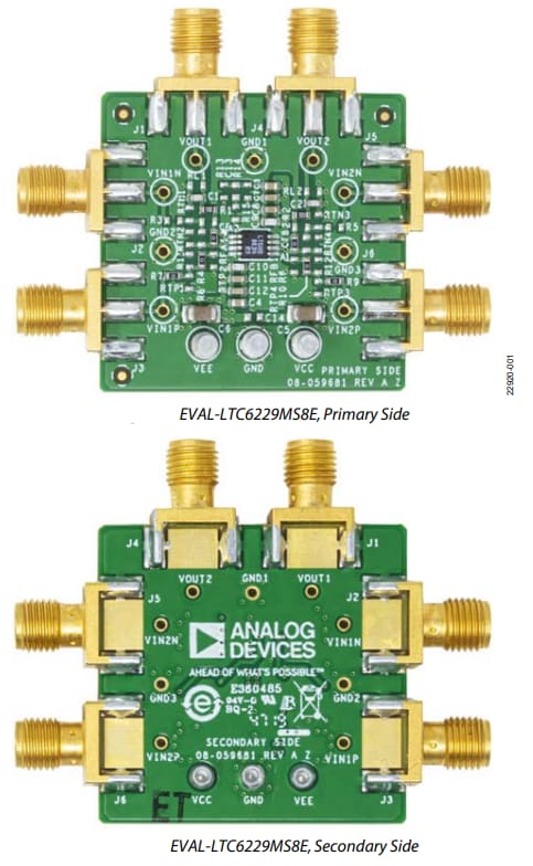 Analog Devices Inc. EVAL-LTC6229MS8E評価ボード