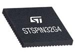 STMicroelectronics STSPIN32G4モータコントローラ（STM32G4 MCU搭載）
