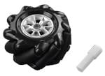 DFRobot Black Mecanum Wheel with Motor Shaft Coupling