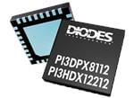 Diodes Incorporated PI3DPX8112 1-to-2アクティブMuxリニアReDriver™