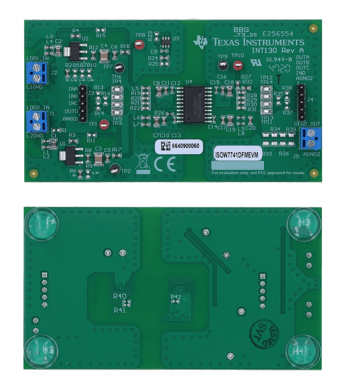 Texas Instruments ISOW7741DFMEVM評価モジュール