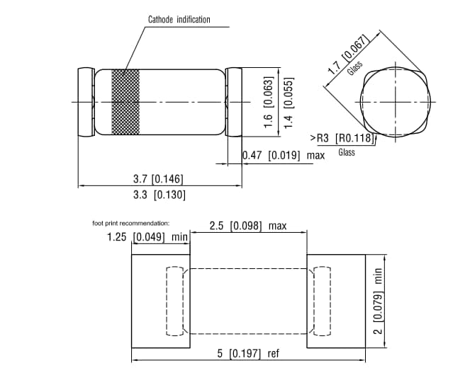 Vishay Semiconductors QuadroMELFダイオード