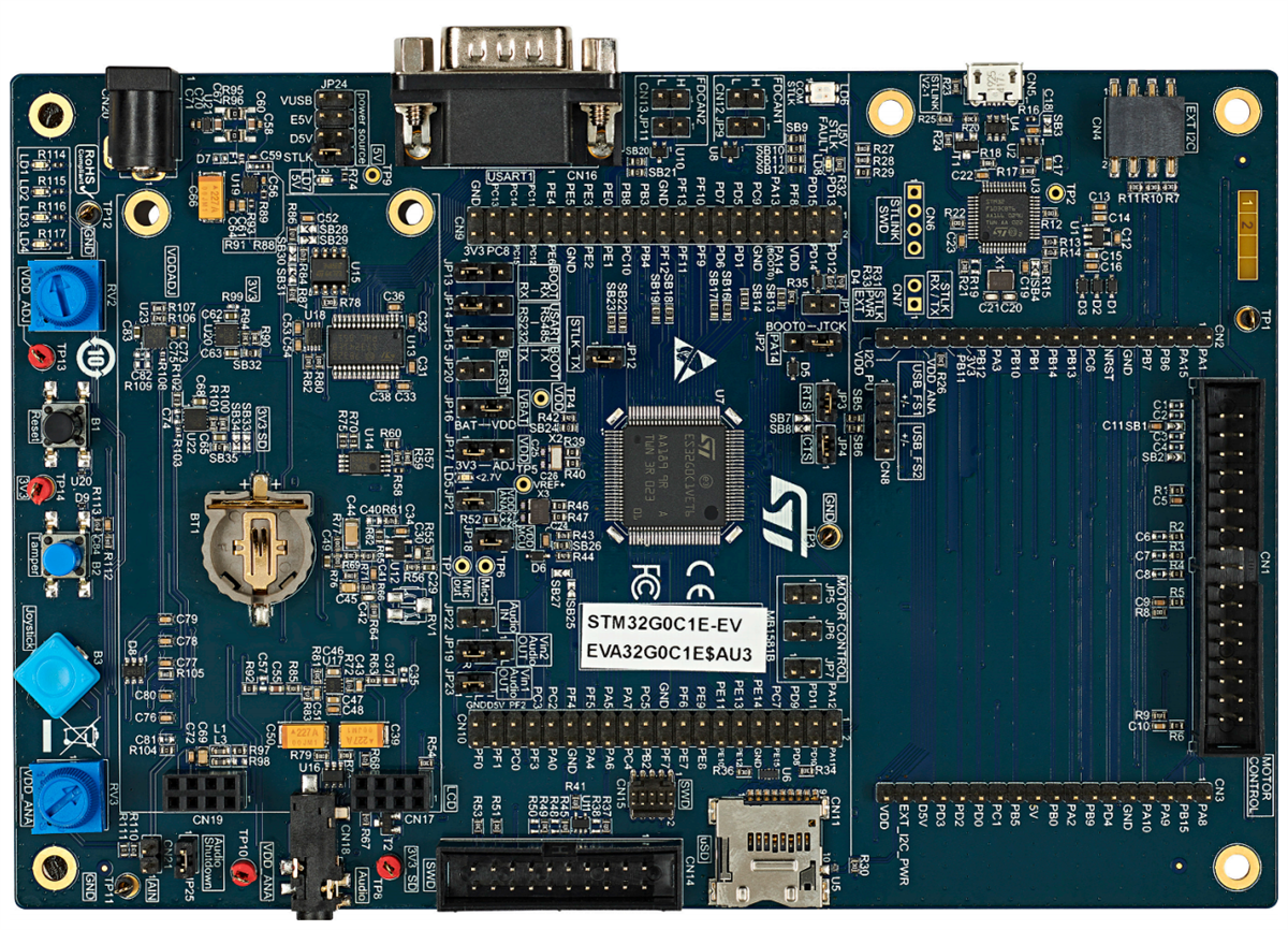STMicroelectronics STM32G0C1E-EV評価ボード
