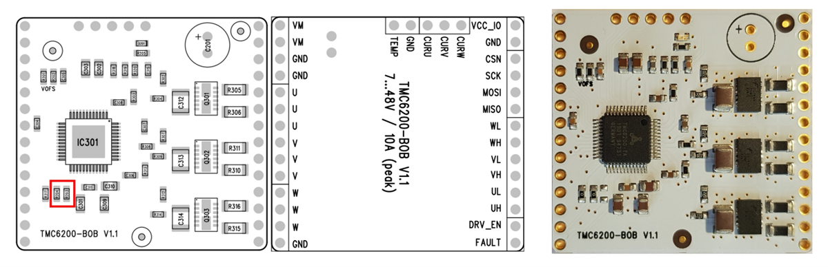Analog Devices / Maxim Integrated TMC6200開発ツール