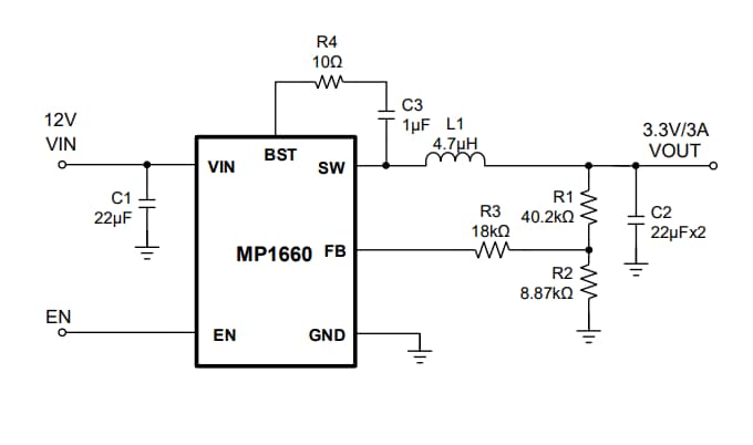 アプリケーション回路図 - Infineon Technologies TLD5099EPマルチトポロジLITIX™コントローラIC