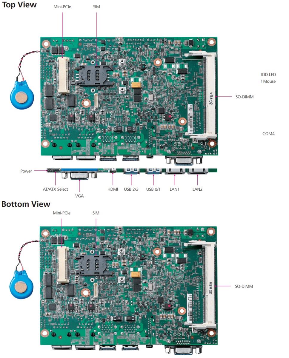 NexCOBOT EBC 355 SBC Embedded Boards
