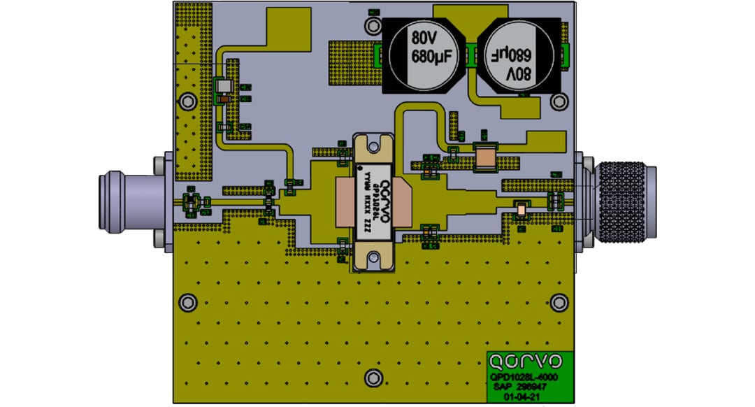 Qorvo QPD1028 & QPD1028L評価ボード