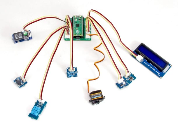 Seeed Studio Raspberry Pi Pico用Groveスターターキット