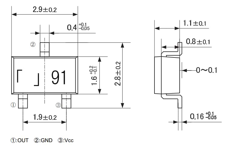 Murata Electronics MRS磁気センサ