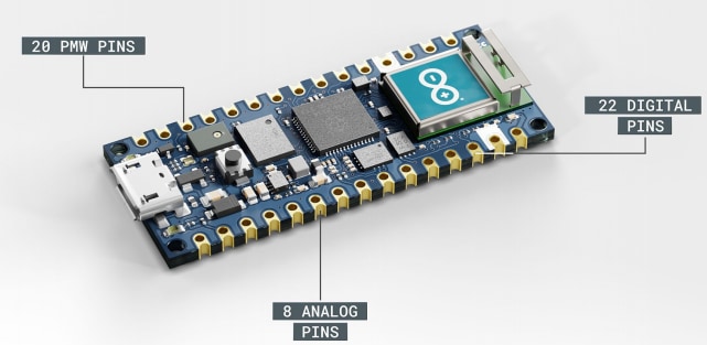 Arduino Nano RP2040接続