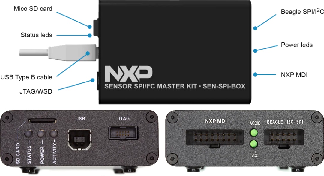 NXP Semiconductors SEN-SPI-BOX評価キット