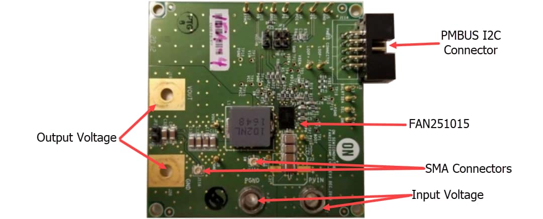 onsemi FAN251015GEVB評価ボード