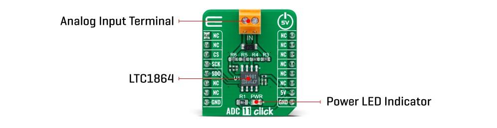 Mikroe ADC 11 Click