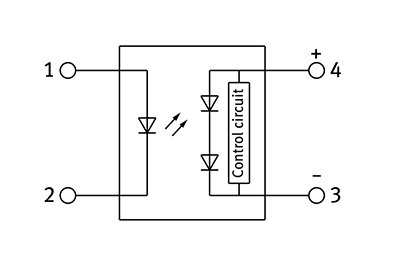 回路図 - Panasonic Industrial Devices APV高電力タイプ光起電性MOSFETドライバ