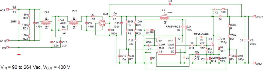 アプリケーション回路図 - ROHM Semiconductor BD7693FJ-EVK-001評価ボード
