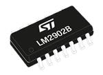 STMicroelectronics LM2902B低消費電力クワッドオペレーショナルアンプ 