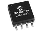 Microchip Technology 24AA1025、24LC1025、24FC1025 1024KシリアルEEPROM