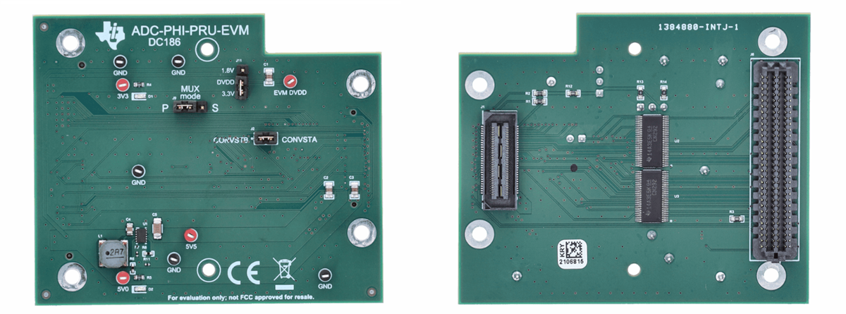 Texas Instruments ADC-PHI-PRU-EVMアダプタカード