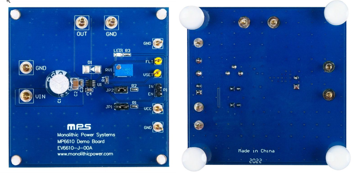 Monolithic Power Systems (MPS) EV6610-J-00A Evaluation Board