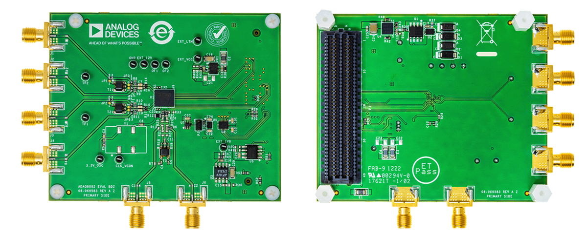 Analog Devices Inc. EVAL-ADAQ8092-FMCZ評価ボード