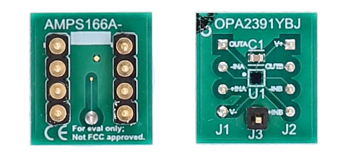 Texas Instruments OPA2391DSBGAEVM評価モジュール