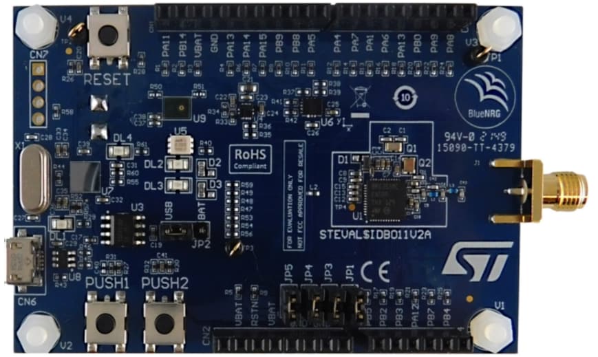 STMicroelectronics STEVAL-IDB011V2 Bluetooth評価プラットフォーム