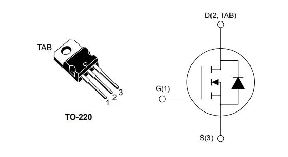 アプリケーション回路図 - STMicroelectronics STP60N043DM9 MDmesh DM9パワーMOSFET