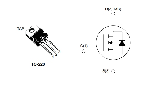 アプリケーション回路図 - STMicroelectronics STP65N045M9 MDmesh M9パワーMOSFET