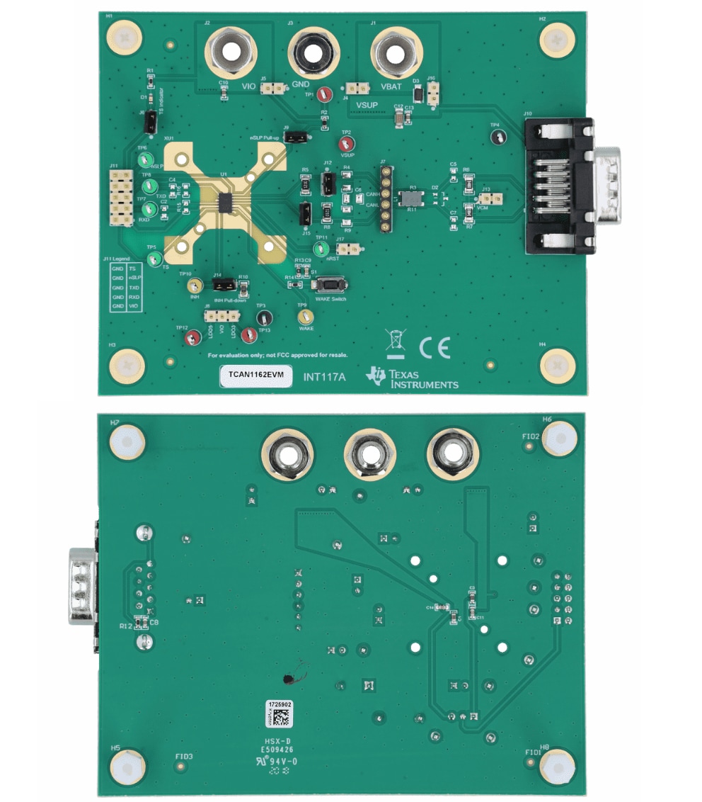 Texas Instruments TCAN1162EVM評価モジュール