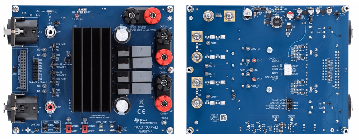 Texas Instruments TPA3223EVM評価モジュール