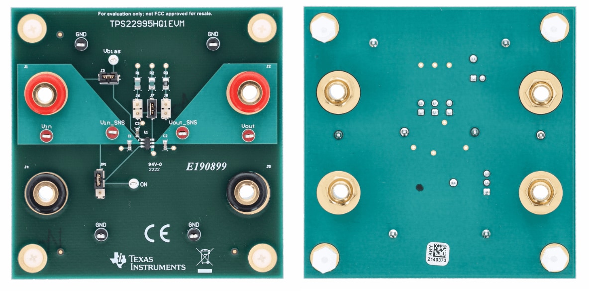 Texas Instruments TPS22995HQ1EVM評価モジュール