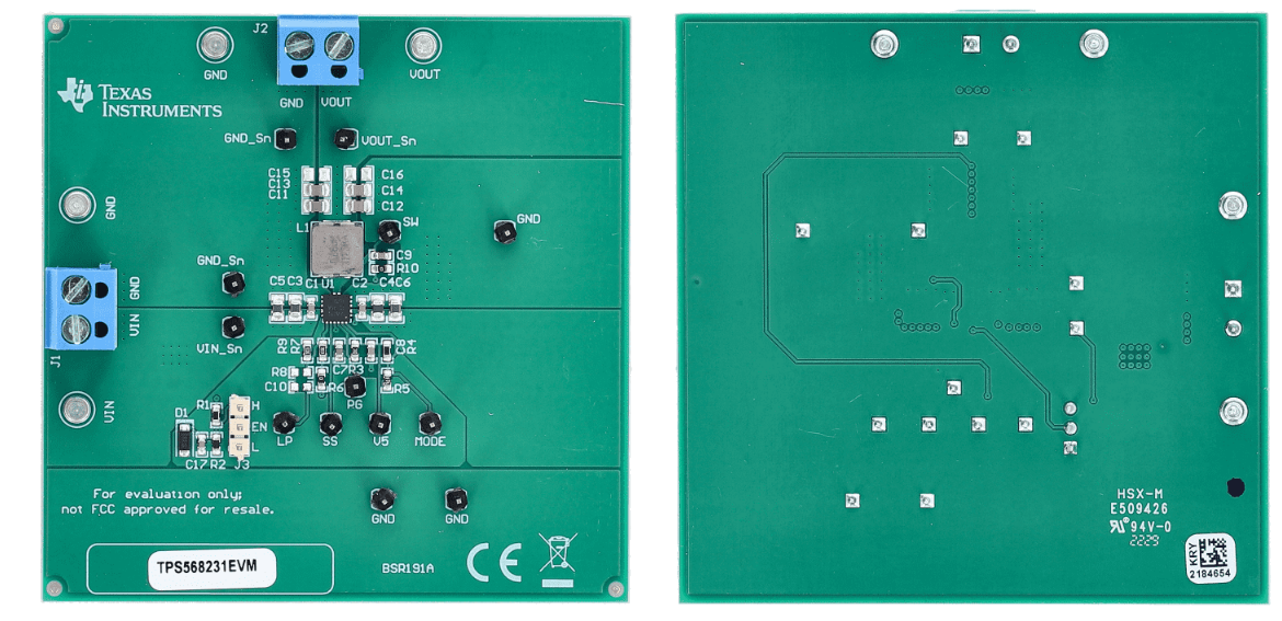 Texas Instruments TPS568231EVM評価モジュール