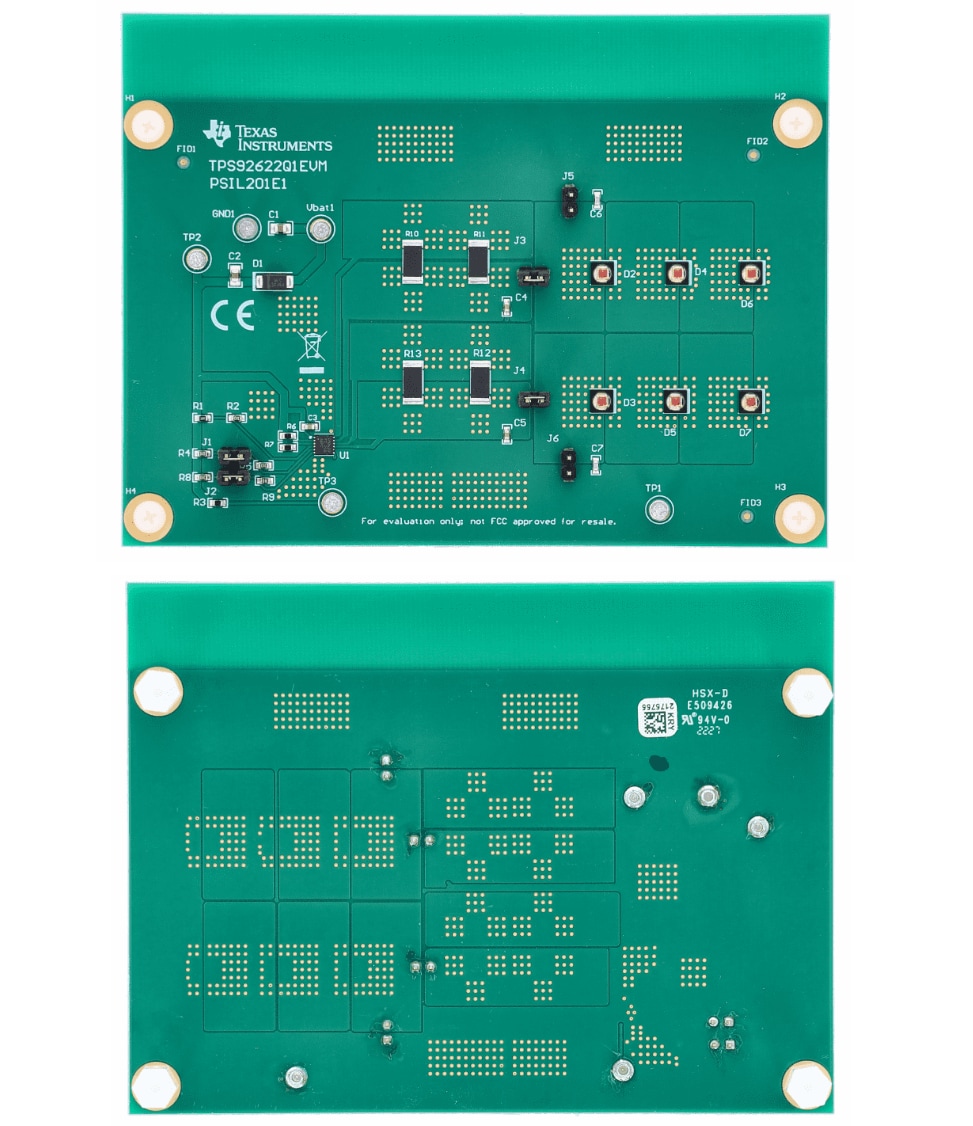 Texas Instruments TPS92622Q1EVM評価モジュール