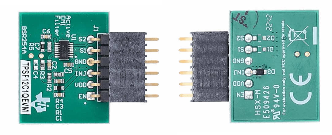 ロケーション回路 - Texas Instruments TPSF12C1QEVM評価モジュール