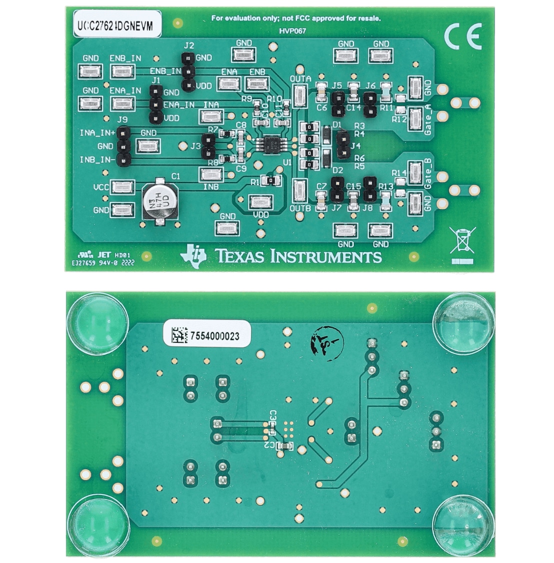 Texas Instruments UCC27624DGNEVM 評価モジュール