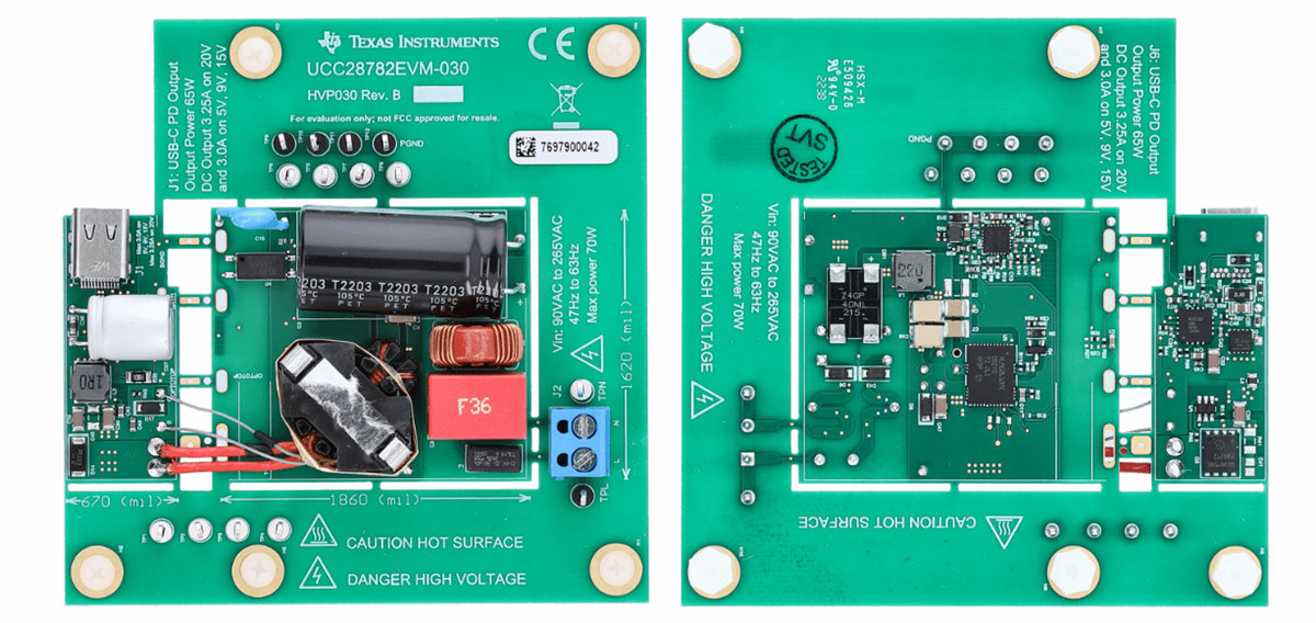 Texas Instruments UCC28782EVM-030評価モジュール