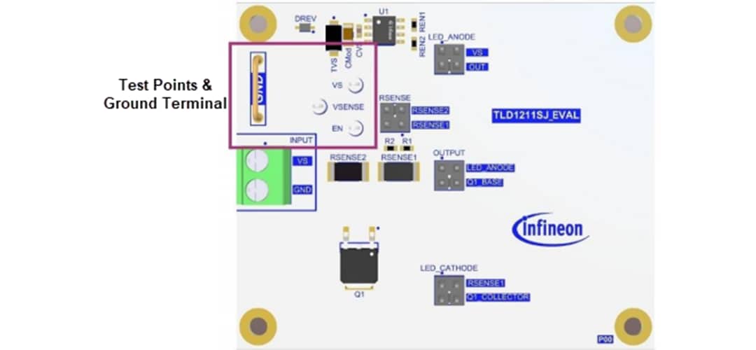 Infineon Technologies TLD1211SJ評価ボード