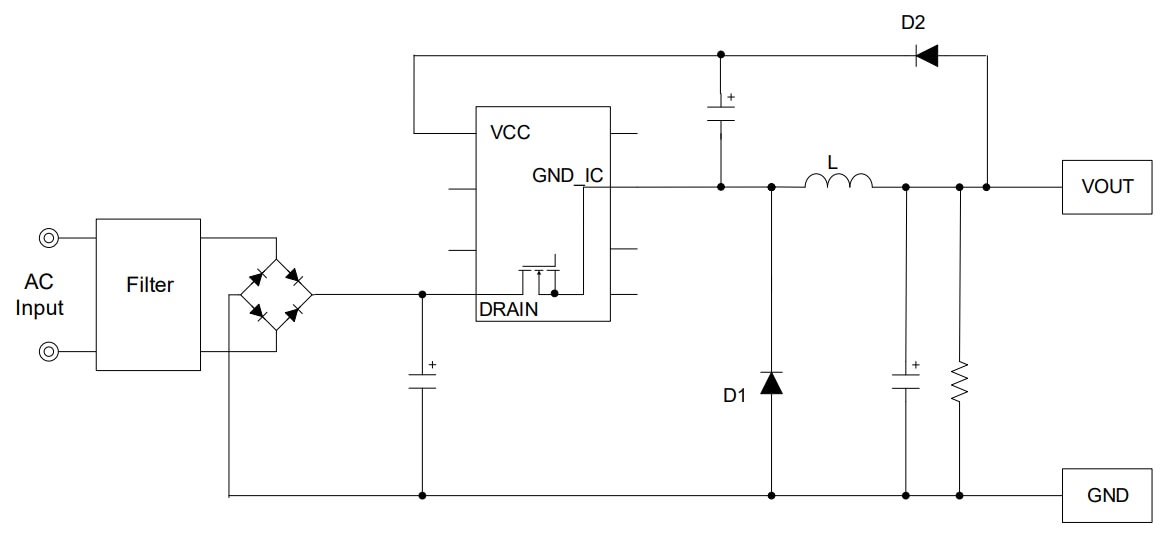 ROHM Semiconductor BM2P134 PWM Type DC/DC コンバータ