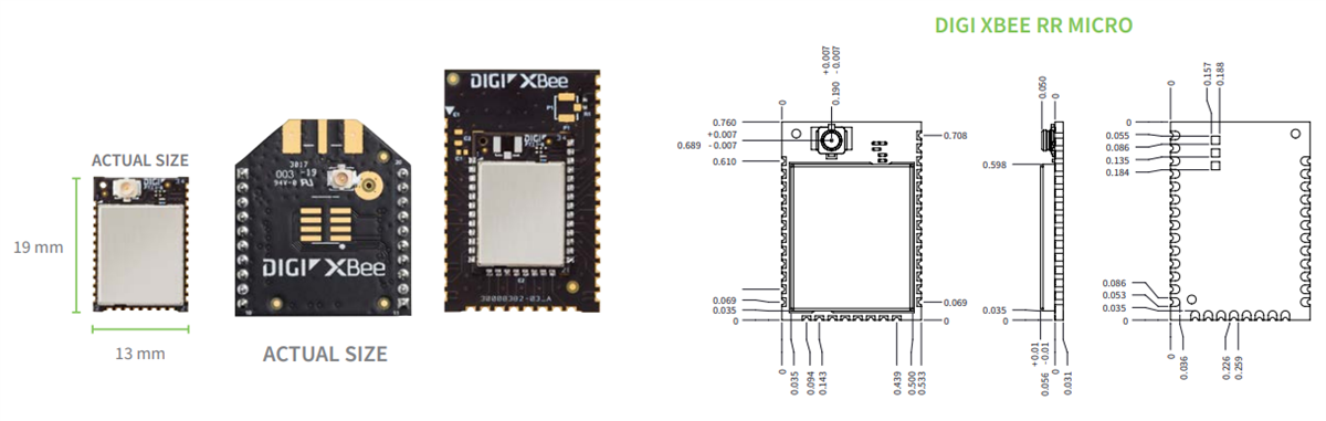 Digi XBee® RRモジュール