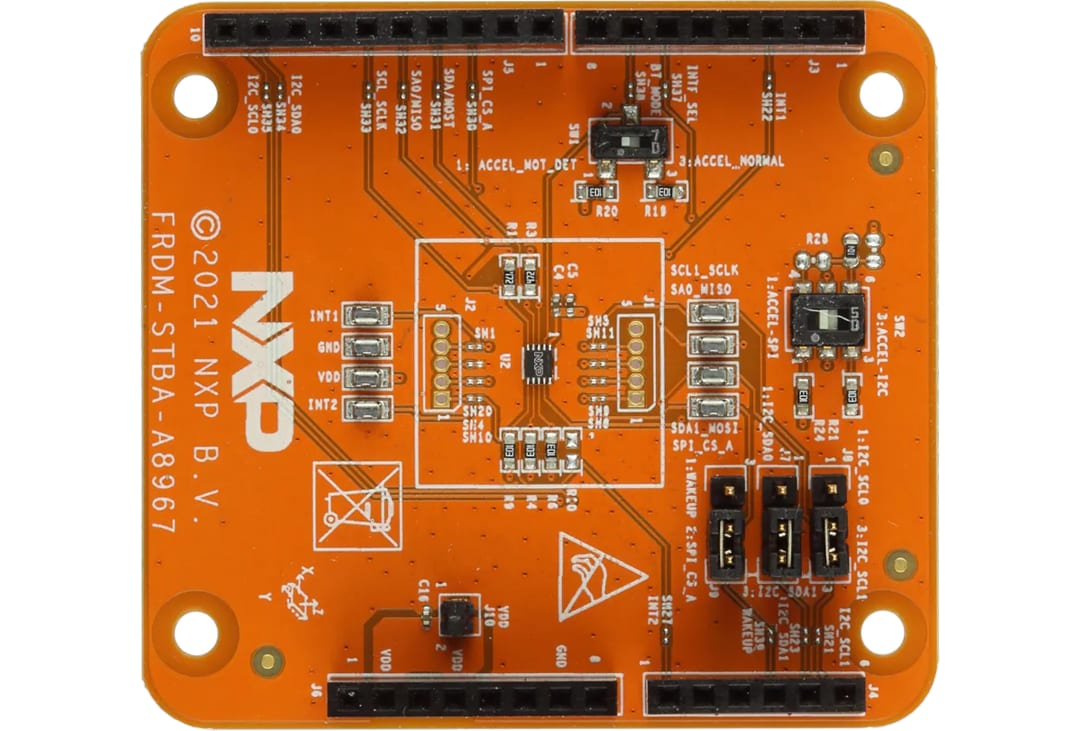 NXP Semiconductors FXLS8967AF用のセンサツールボックス開発ボード