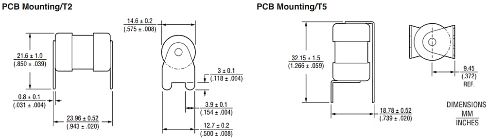 Bourns PF-N POWrFuse™Telecomパワーヒューズ